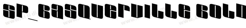 SP_Basquerville Bold字体转换